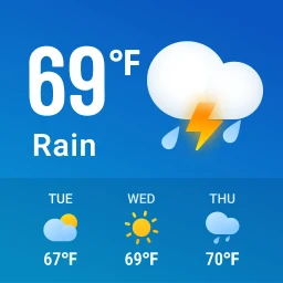Значок Live Weather: Daily Forecast
